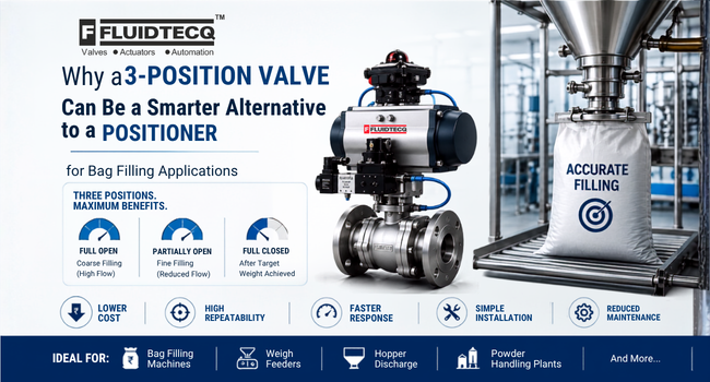 Why a 3-Position Valve Can Be a Smarter Alternative to a Positioner for Bag Filling Applications