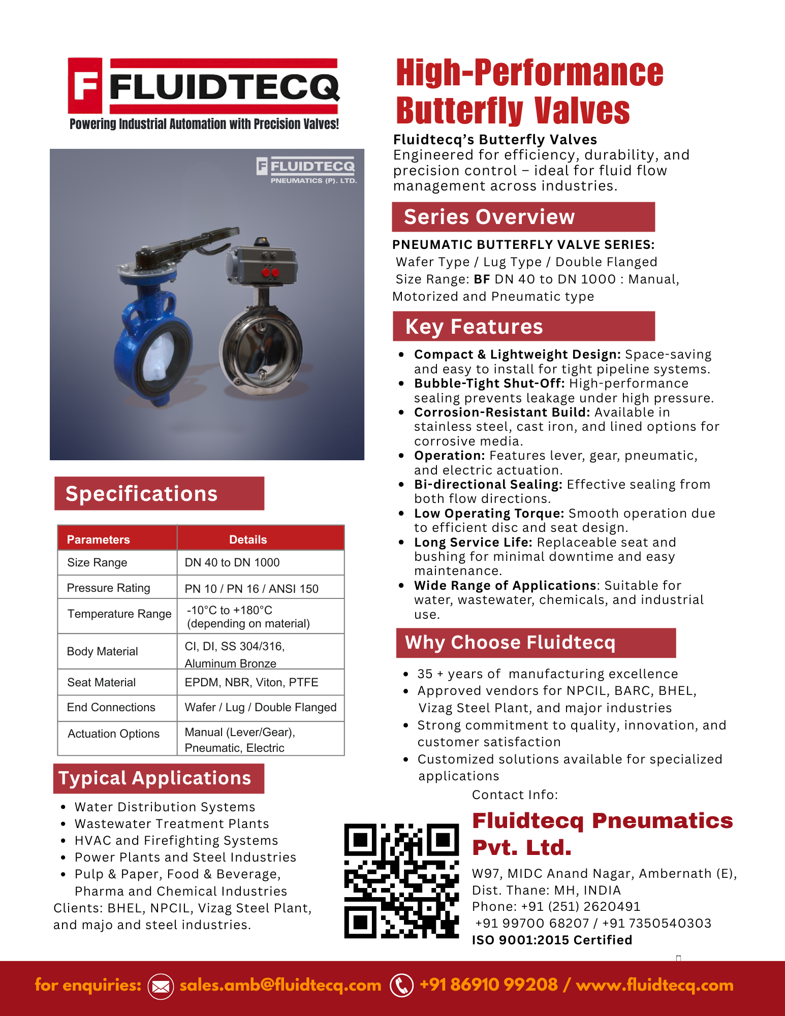 FLUIDTECQ BUTTEFLY VALVE FLYER V 1