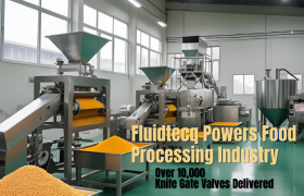 Leading Food Processors Rely on Fluidtecq Knife Gate Valves – Powered by the Q Factor!