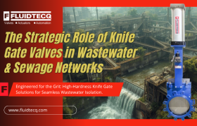 Knife gate valves for water treatment